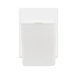 Poubelle à induction intelligente entièrement automatique avec couvercle, pour salon, cuisine, salle de bain, type rechargeable