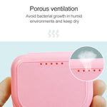 Boîte de rangement perforée de 5 pièces, boîte orthopédique avec trous