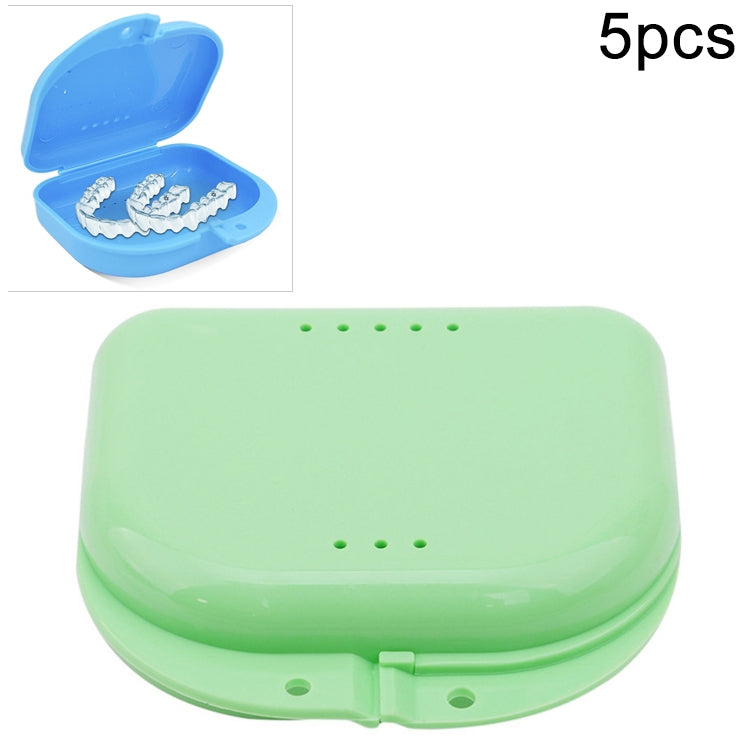 Boîte de rangement perforée de 5 pièces, boîte orthopédique avec trous