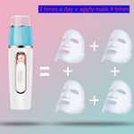 Mini pulvérisateur hydratant portable rechargeable beauté désinfectant humidificateur pulvérisateur d'alcool automatique, pulvérisateur hydratant
