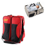Lit pliable portable de voyage pour nouveau-né Sac à dos de maman