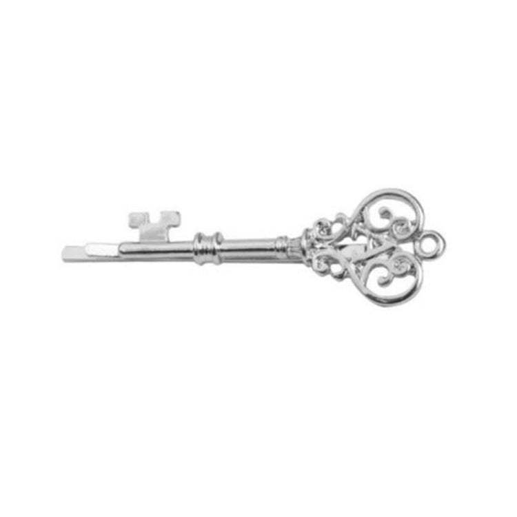 Épingle à Cheveux Vintage pour Femmes Mini Clé Épingle à Cheveux Pince à Mot Accessoires de Cheveux