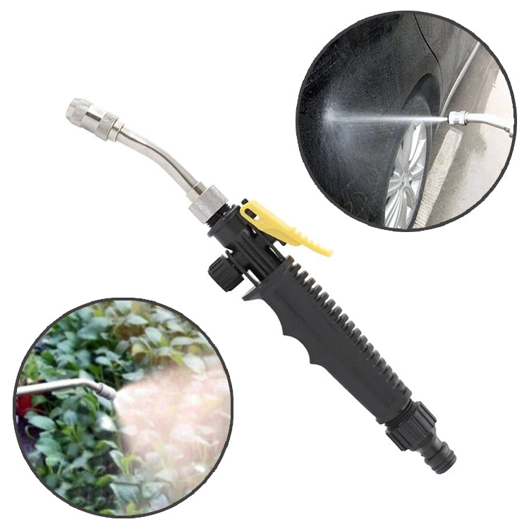 Pistolets à eau de jardin Acier inoxydable Multifonction Buse de pulvérisation haute pression pour lavage de voiture Tuyau, 30cm, 48cm, 58cm, 72cm