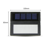 6 LED Extérieur IP65 Étanche Lampe de Jardin LED Énergie Solaire Capteur de Lumière Lumière Murale d'Urgence