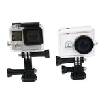 Bras de réglage à vis TELESIN pour GoPro Hero12 Black / Hero11/10 /9 /8 /7 /6 /5, Insta360 Ace / Ace Pro, DJI Osmo Action 4 et autres caméras d'action ; adaptateur long (même sens), adaptateur court (même sens), adaptateur long (sens opposés)...