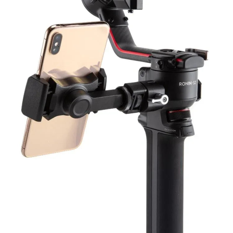 Support de téléphone original en trois sections pour DJI RS 3 Mini/DJI RS 3 Pro/DJI RS 3/DJI RS 2/DJI RSC 2, clip de téléphone DJI d'origine