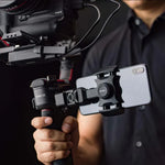 Support de téléphone original en trois sections pour DJI RS 3 Mini/DJI RS 3 Pro/DJI RS 3/DJI RS 2/DJI RSC 2, clip de téléphone DJI d'origine