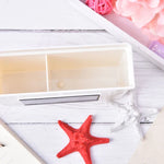 2 boîtes de rangement magnétiques en plastique pour tiroirs, tableaux noirs, stylos craie, organiseur de bureau, boîtes de rangement pour la maison, boîte de rangement magnétique