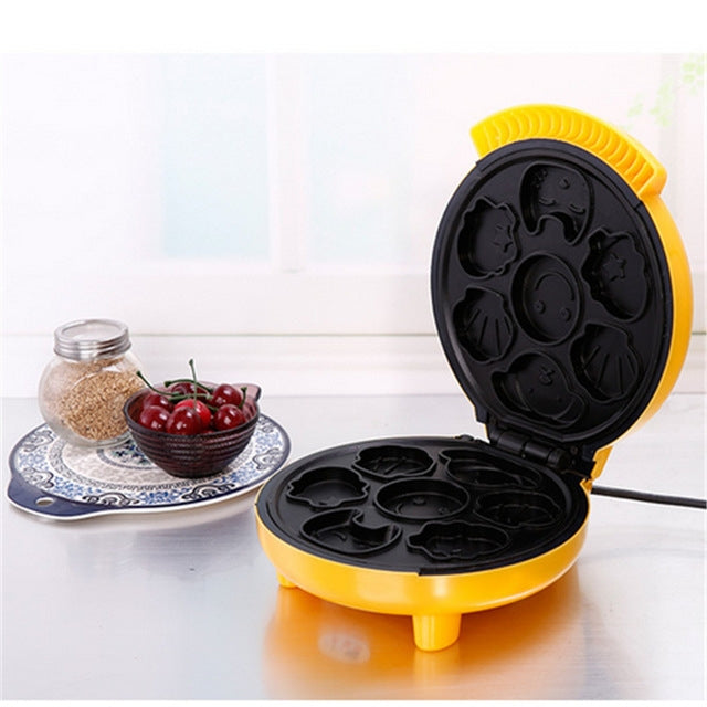 Machine à gâteaux ménagère Mini Machine à pain pour enfants Machine de cuisson double face Prise UK, Machine de cuisson double face, Prise UK