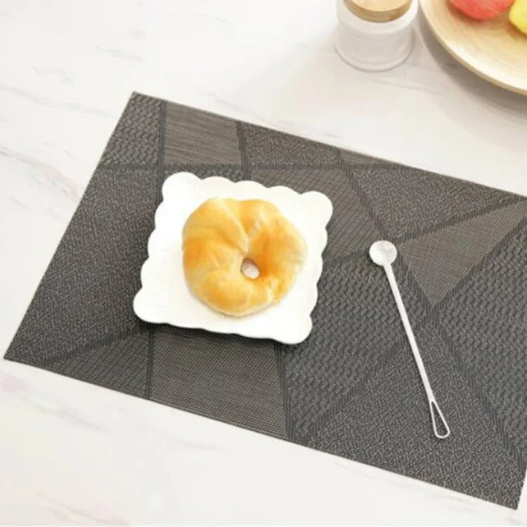Sets de table créatifs écologiques simples, sous-verre pour tasse à café, taille : 30x45cm