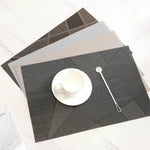 Sets de table créatifs écologiques simples, sous-verre pour tasse à café, taille : 30x45cm