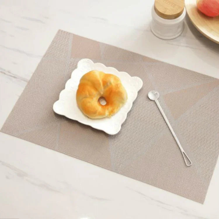 Sets de table créatifs écologiques simples, sous-verre pour tasse à café, taille : 30x45cm