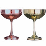 Verre à vin Martini en acier inoxydable 304, motif épi de blé
