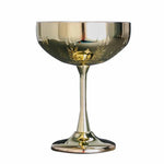Verre à vin Martini en acier inoxydable 304, motif épi de blé