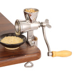 Moulin manuel en acier inoxydable pour la maison, machine à moudre le café pour le soja et les cacahuètes, machine à moudre
