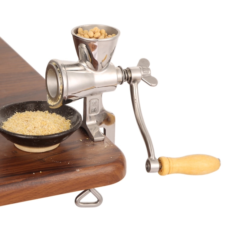 Moulin manuel en acier inoxydable pour la maison, machine à moudre le café pour le soja et les cacahuètes, machine à moudre