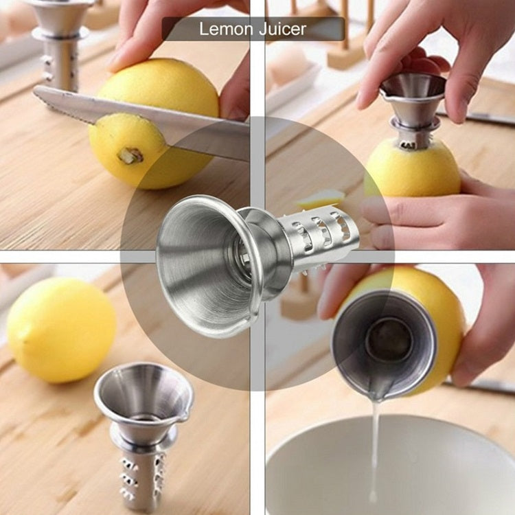 Presse-agrumes manuel en acier inoxydable pour fruits, presse-citron épais domestique, presse-citron