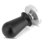 Pilon à poudre de café en acier inoxydable avec presse à poudre en alumine à pression constante, 58mm noir