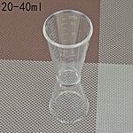 2 PCS PC Petite Tasse à Mesurer Dispositif Double-tête Graduée Lait Thé Tasse à Mesurer Oz, Grande