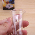 2 PCS PC Petite Tasse à Mesurer Dispositif Double-tête Graduée Lait Thé Tasse à Mesurer Oz, Grande