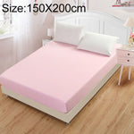 Protège-matelas uni, tapis de lit, housse de matelas avec drap-housse, 180x200cm, 150x200cm