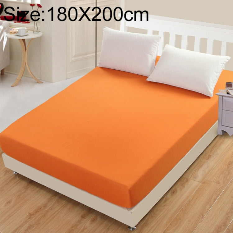Protège-matelas uni, tapis de lit, housse de matelas avec drap-housse, 180x200cm, 150x200cm