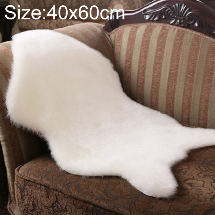Tapis de salon doux en fausse laine pour canapé, 40x60cm, 60x90cm