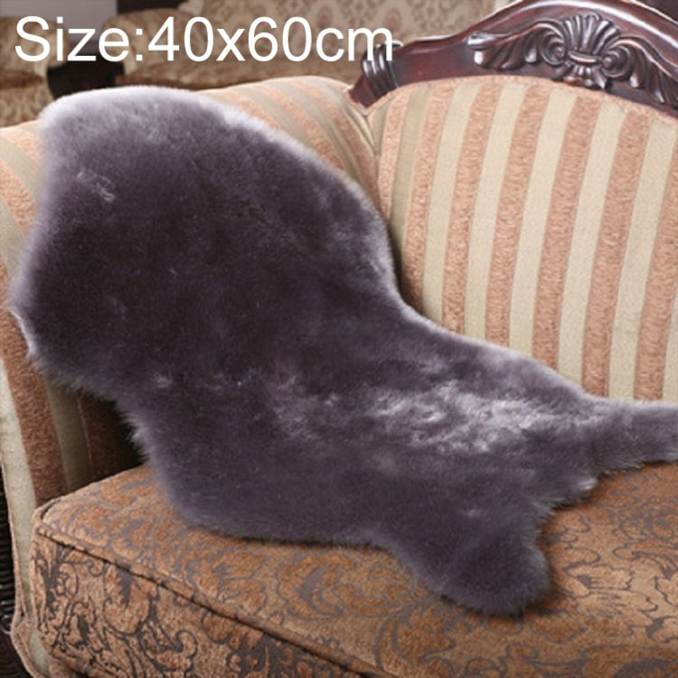 Tapis de salon doux en fausse laine pour canapé, 40x60cm, 60x90cm