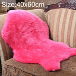 Tapis de salon doux en fausse laine pour canapé, 40x60cm, 60x90cm