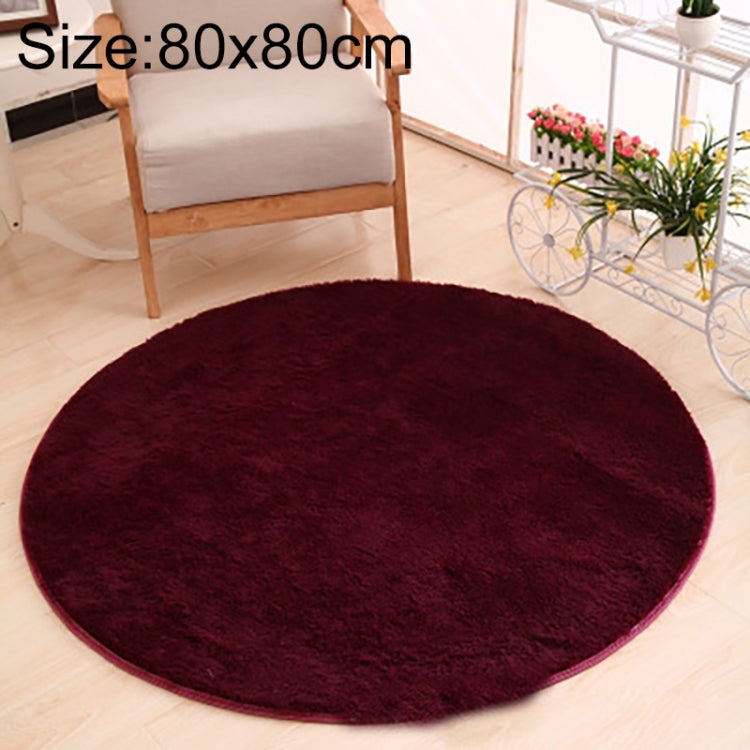 Tapis Rond KSolid, Tapis Doux en Polaire Antidérapant pour Chambre d'Enfant, Diamètre : 80 cm, Diamètre : 100 cm, Diamètre : 120 cm