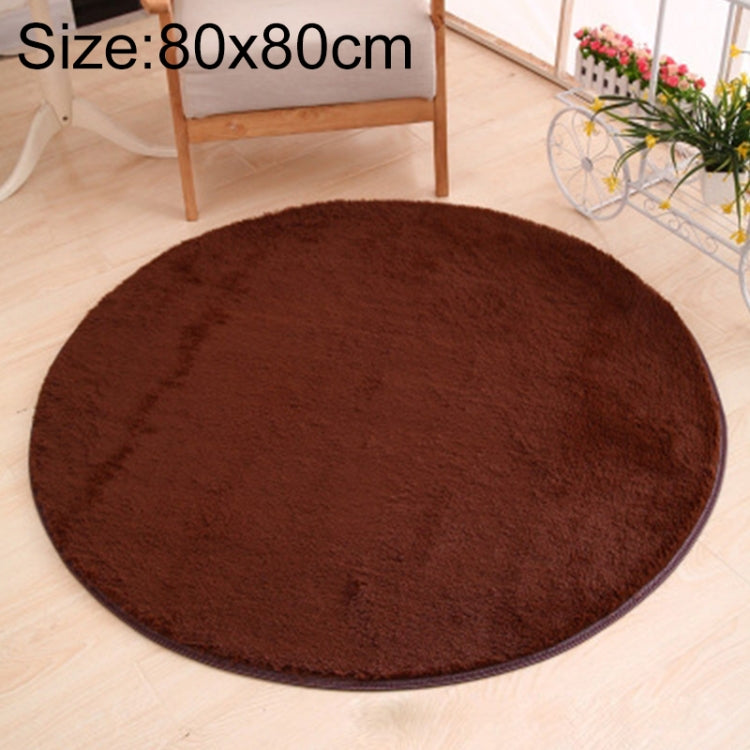 Tapis Rond KSolid, Tapis Doux en Polaire Antidérapant pour Chambre d'Enfant, Diamètre : 80 cm, Diamètre : 100 cm, Diamètre : 120 cm