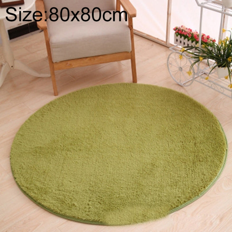 Tapis Rond KSolid, Tapis Doux en Polaire Antidérapant pour Chambre d'Enfant, Diamètre : 80 cm, Diamètre : 100 cm, Diamètre : 120 cm