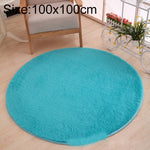 Tapis Rond KSolid, Tapis Doux en Polaire Antidérapant pour Chambre d'Enfant, Diamètre : 80 cm, Diamètre : 100 cm, Diamètre : 120 cm