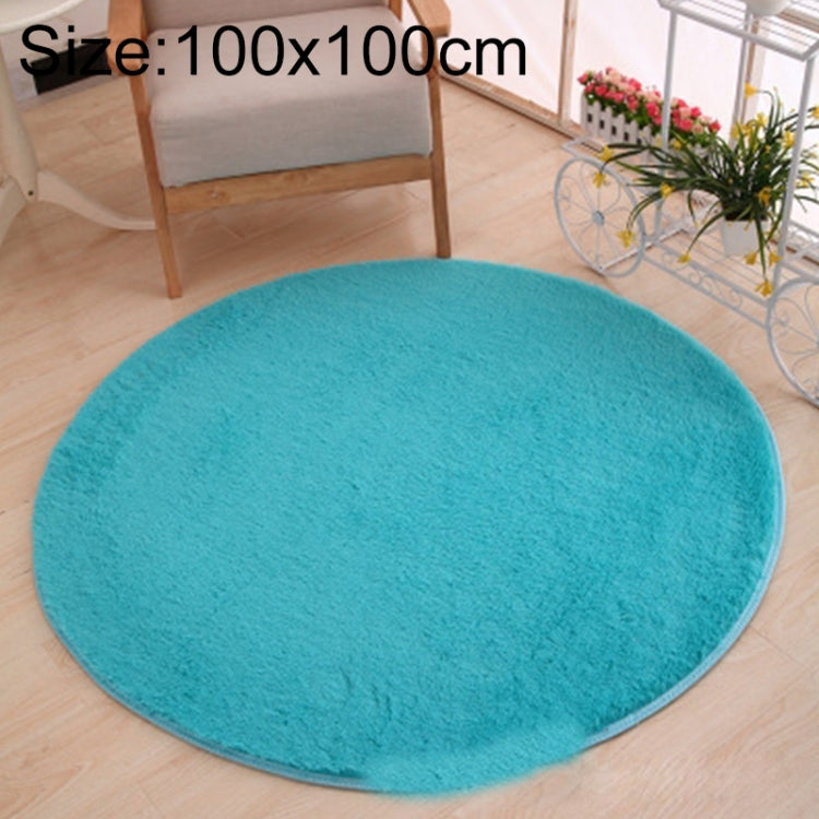 Tapis Rond KSolid, Tapis Doux en Polaire Antidérapant pour Chambre d'Enfant, Diamètre : 80 cm, Diamètre : 100 cm, Diamètre : 120 cm