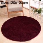 Tapis Rond KSolid, Tapis Doux en Polaire Antidérapant pour Chambre d'Enfant, Diamètre : 80 cm, Diamètre : 100 cm, Diamètre : 120 cm