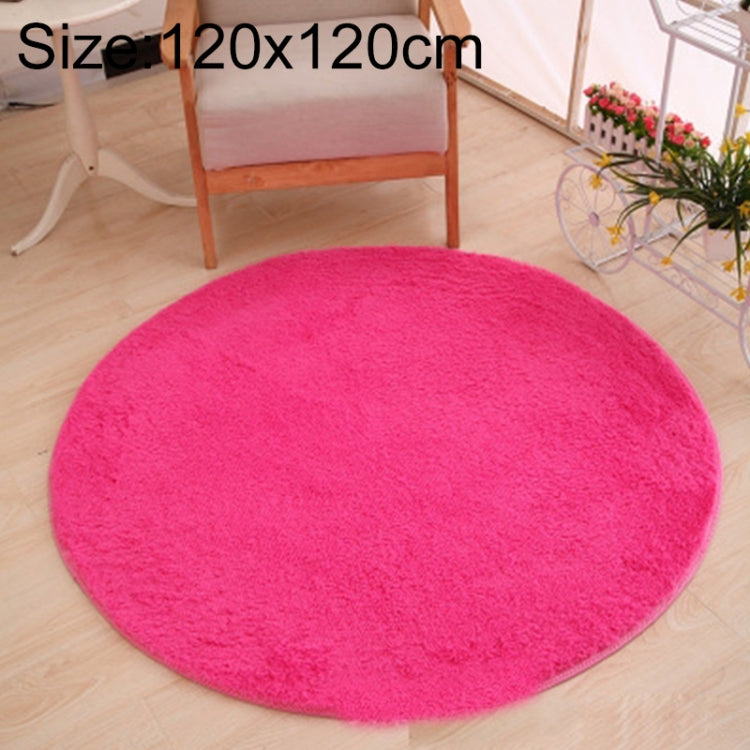 Tapis Rond KSolid, Tapis Doux en Polaire Antidérapant pour Chambre d'Enfant, Diamètre : 80 cm, Diamètre : 100 cm, Diamètre : 120 cm