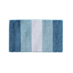 Tapis de sol antidérapant en microfibre à rayures pour salle de bain ou cuisine, 46x71cm, 51x81.5cm