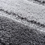 Tapis de sol antidérapant en microfibre à rayures pour salle de bain ou cuisine, 46x71cm, 51x81.5cm