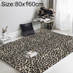 Tapis de salon imprimé léopard tendance, 40x60cm, 45x75cm, 60x90cm, 40x120cm, 80x120cm, 80x160cm, 100x160cm, 120x160cm, 150x200cm, 160x230cm