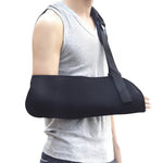 Écharpe de bras post-opératoire multifonctionnelle pour l'avant-bras et le cou, bracelet de fixation pour fracture du bras, S Noir, M Noir, L Noir