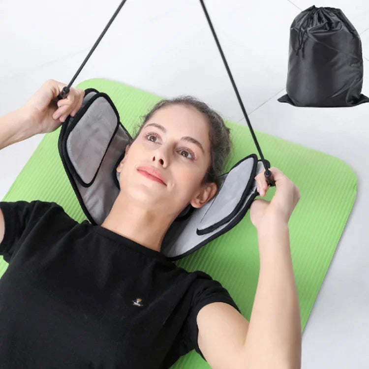 Civière de cou apaisante pour la fatigue, Hamac cervical, Ancien hamac + Masque pour les yeux + Sac de transport, Nouveau hamac + Masque pour les yeux + Sac de transport