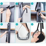Civière de cou apaisante pour la fatigue, Hamac cervical, Ancien hamac + Masque pour les yeux + Sac de transport, Nouveau hamac + Masque pour les yeux + Sac de transport