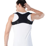 Sangle correctrice de dos invisible, réglable et respirante, avec bandoulière, taille unique