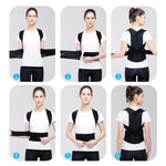Ceinture de correction de cyphose, ceinture de fixation dorsale, vêtement de correction, XS, S, M, L, XL, XXL