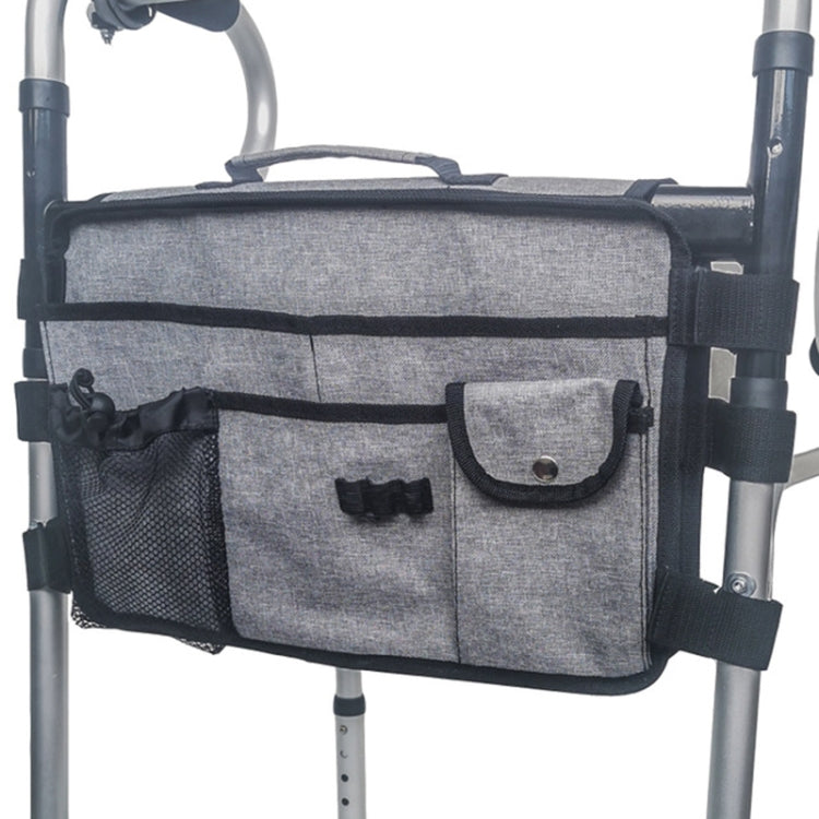Sac de rangement multifonctionnel réglable pour déambulateur ou fauteuil roulant, déambulateur, fauteuil roulant