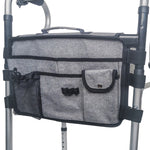 Sac de rangement multifonctionnel réglable pour déambulateur ou fauteuil roulant, déambulateur, fauteuil roulant