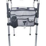 Sac de rangement multifonctionnel réglable pour déambulateur ou fauteuil roulant, déambulateur, fauteuil roulant