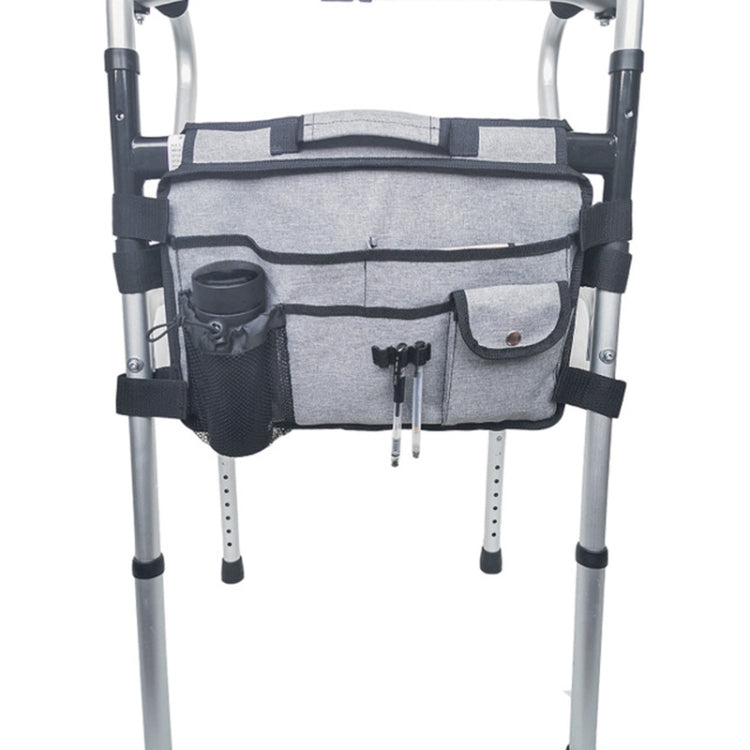 Sac de rangement multifonctionnel réglable pour déambulateur ou fauteuil roulant, déambulateur, fauteuil roulant