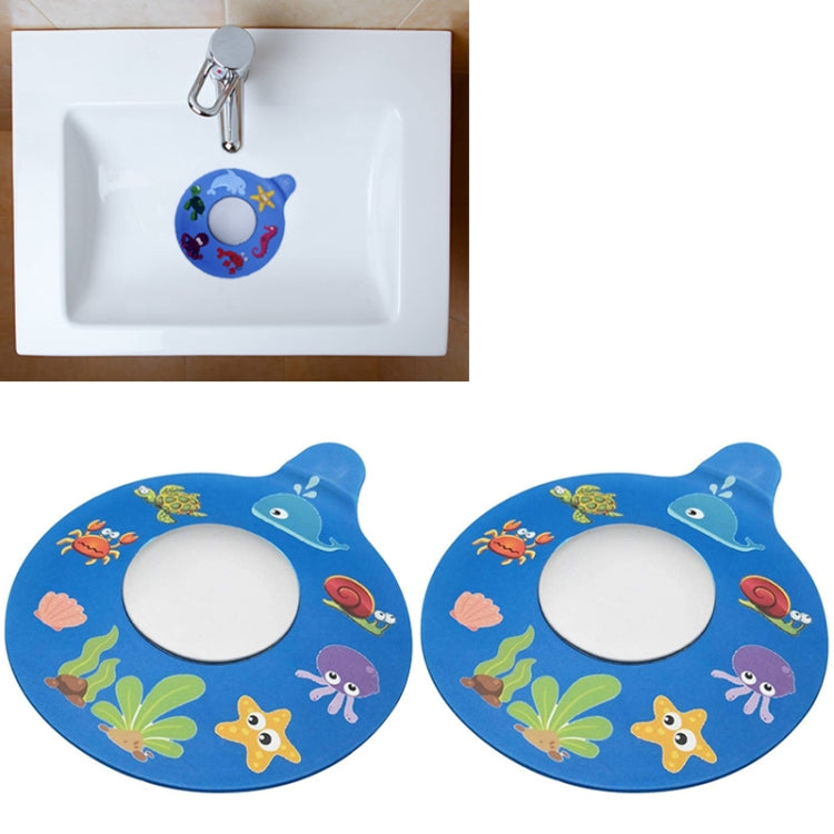 Bouchon de baignoire étanche en silicone pour siphon de sol, vie marine A, vie marine B, football, flocon de neige, mouvement
