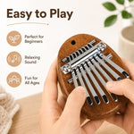 Mini-instrument Carimba pour piano à pouce à 8 notes